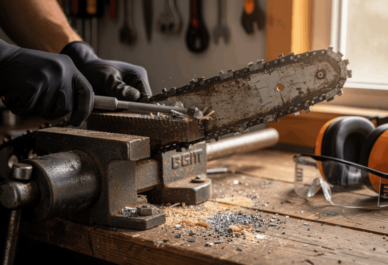Comment savoir qu'il faut affûter une chaîne de tronçonneuse