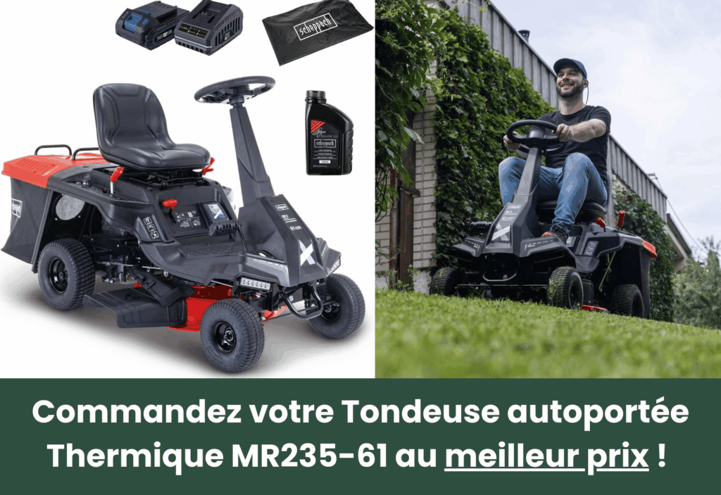 meilleure tondeuse auto portée électrique scheppach