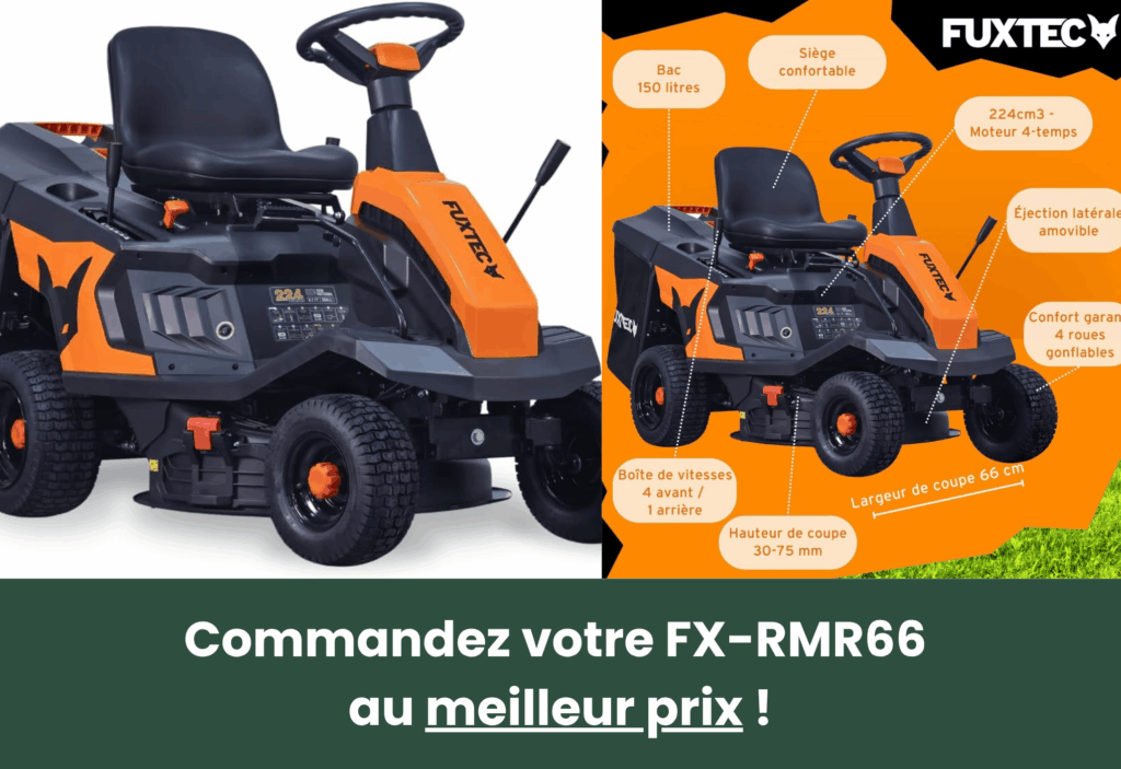 meilleure tracteur tondeuse 2000m2_ fuxtec
