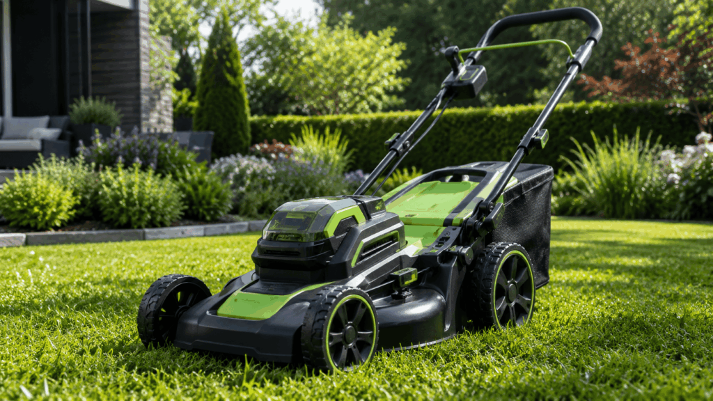 tondeuse de marque greenworks