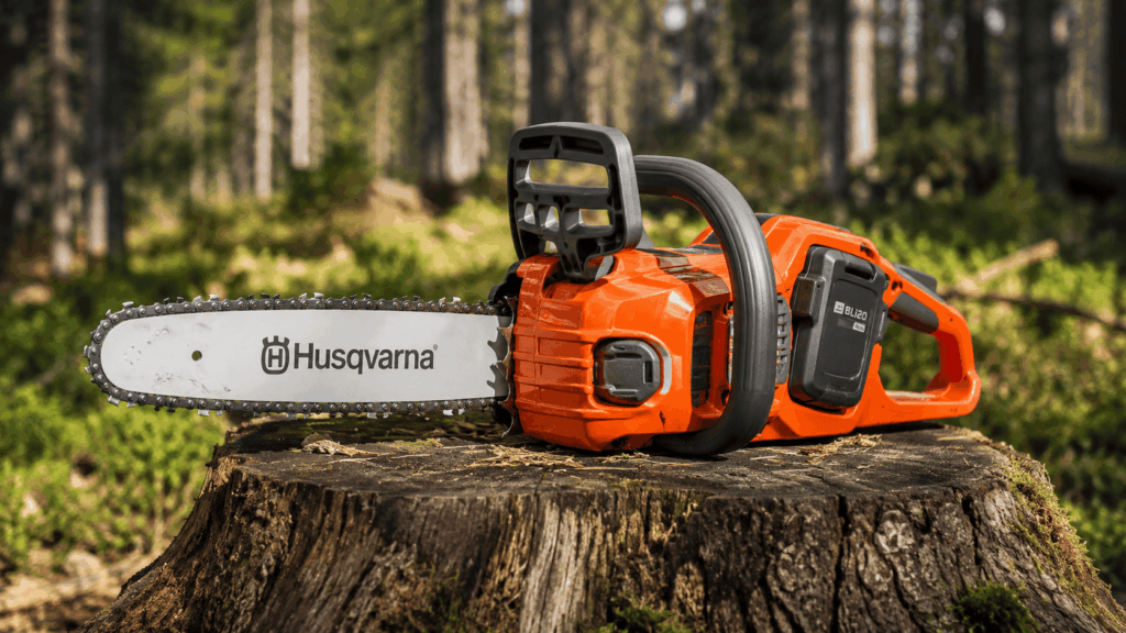 tronçonneuse à batterie de la marque husqvarna
