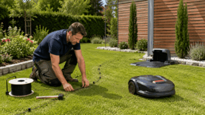 Comment faire pour installer un robot tondeuse avec ou sans fil