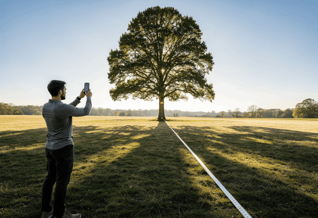 Comment mesurer l'inclinaison d'un arbre