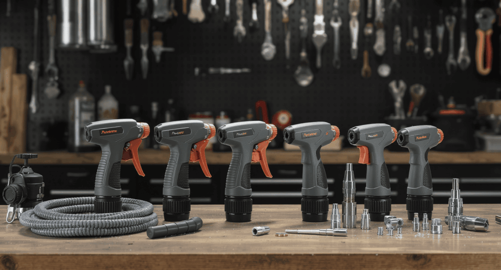 Une sélection de souffleurs à air comprimé au design moderne