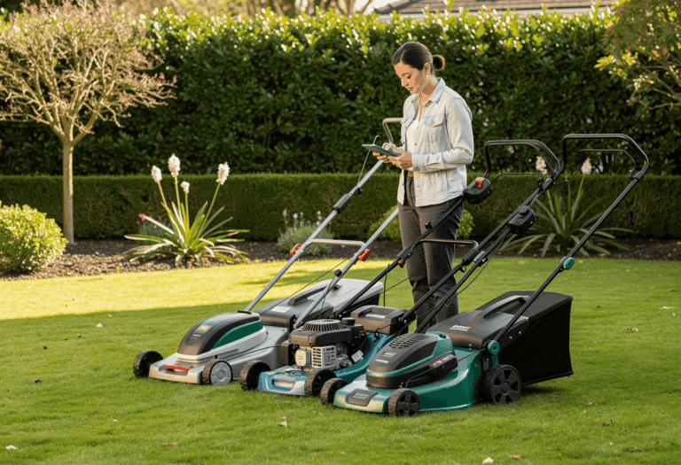 Les principaux types de tondeuses à gazon