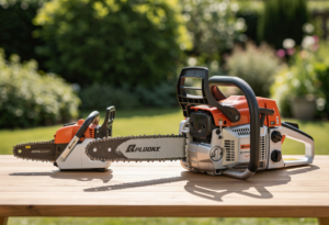 Quelle différence entre une élagueuse et une tronçonneuse