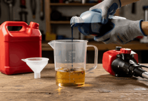 comment proceder au mélange 2 temps pour débroussailleuse