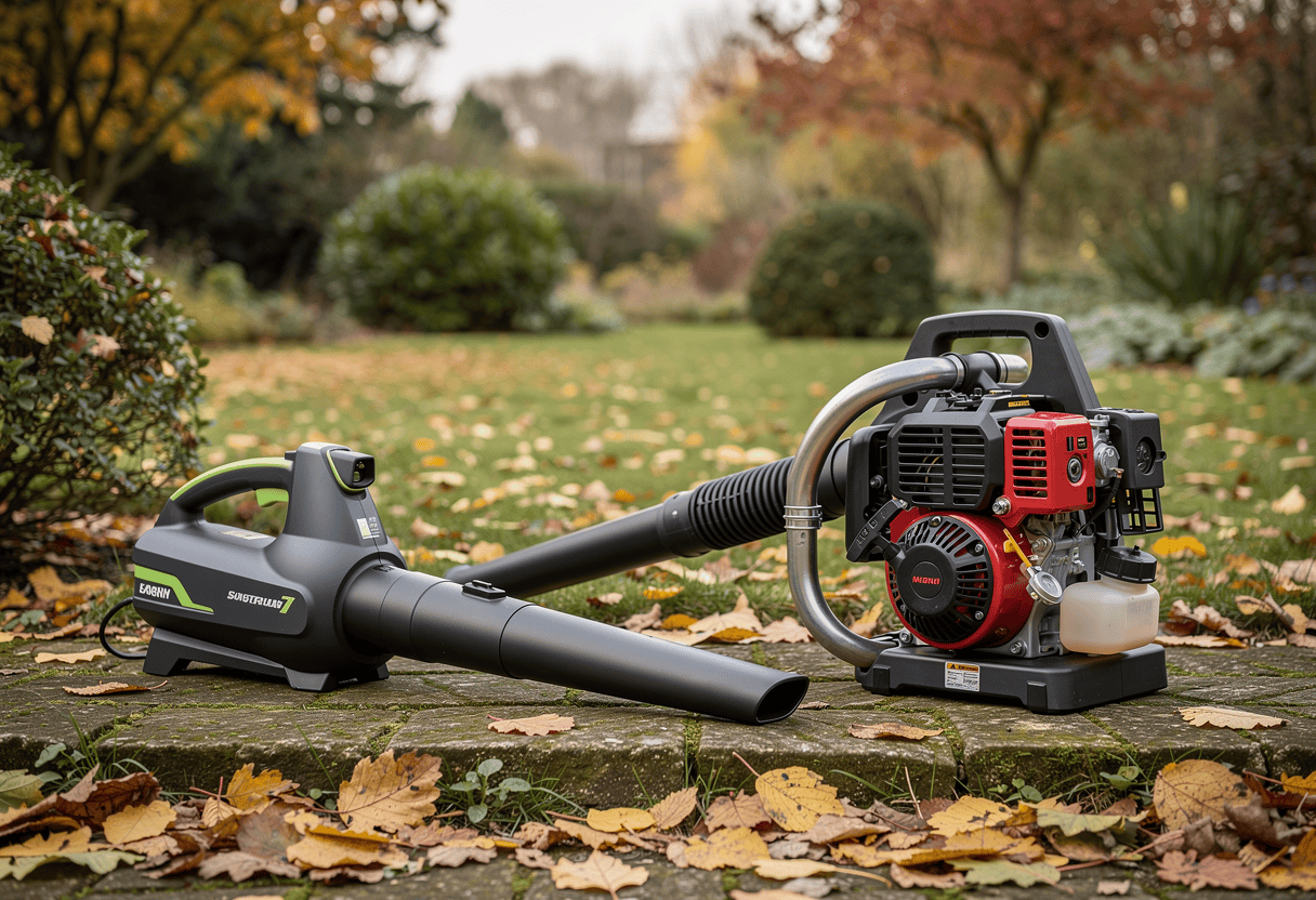 Les avantages du souffleur à batterie et du thermique