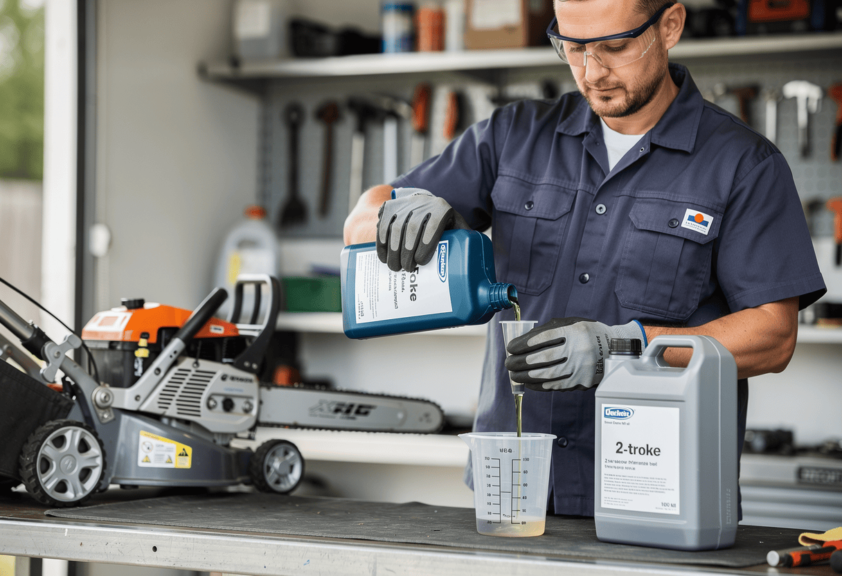 le dosage pour un mélange 2 temps,comment faire