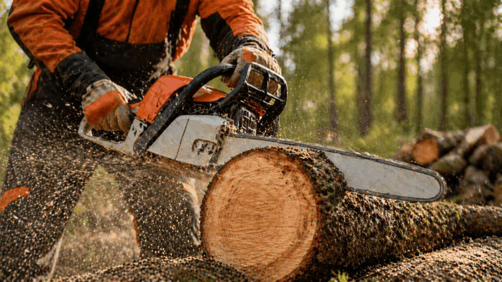 tronçonneuse de marque Stihl