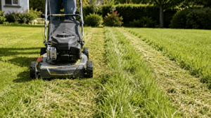 ma tondeuse coupe mal et laisse de l'herbe,que faire