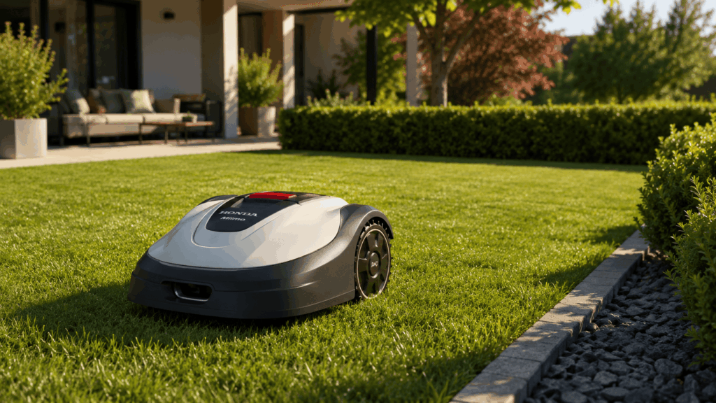 robot tondeuse de la marque honda