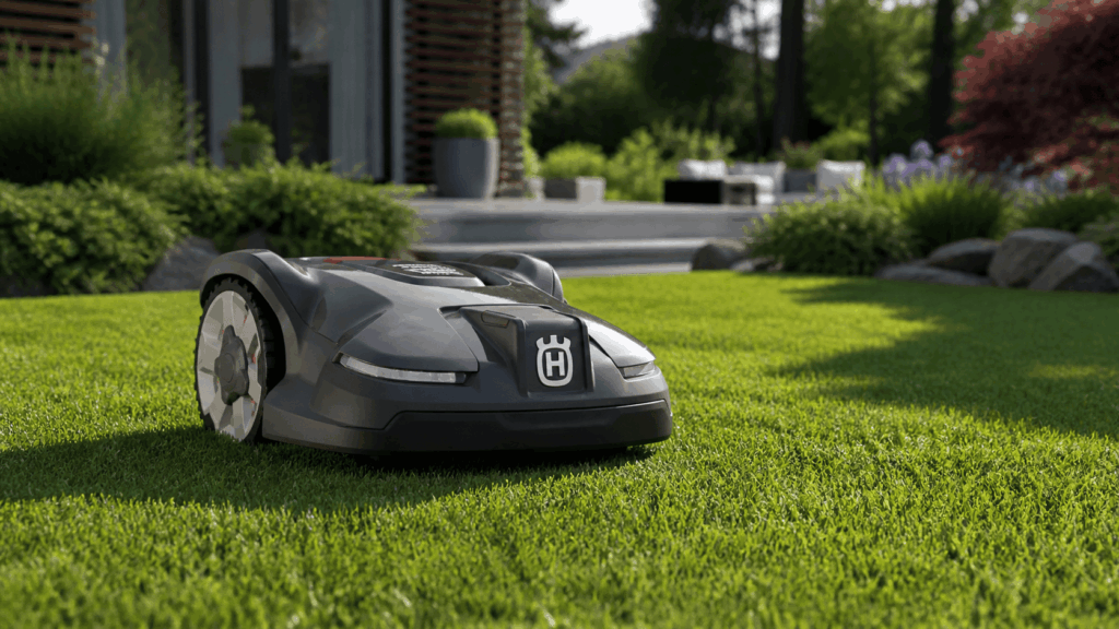 robot tondeuse de la marque husqvarna