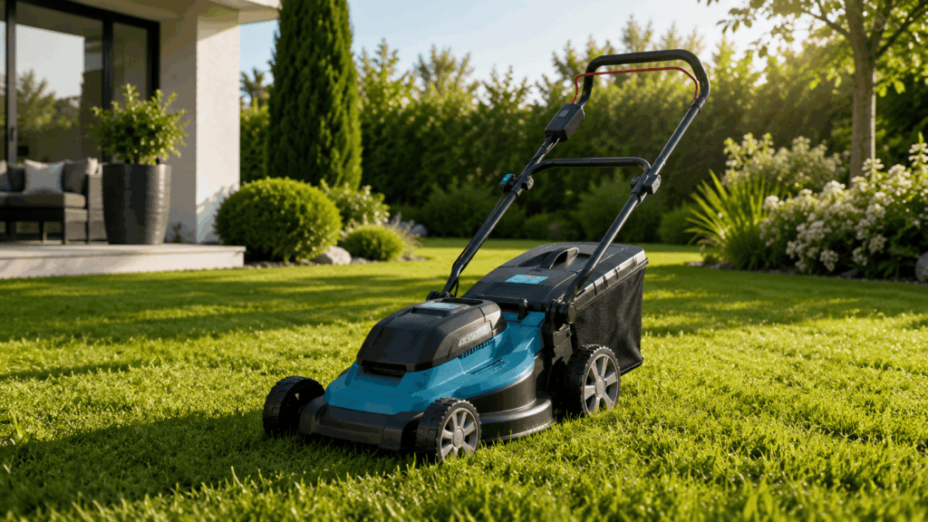 une tondeuse de la marque makita