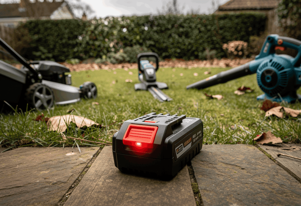 Batterie d'outil de jardin qui perd rapidement son autonomie