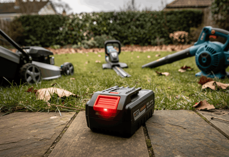 Batterie d'outil de jardin qui perd rapidement son autonomie