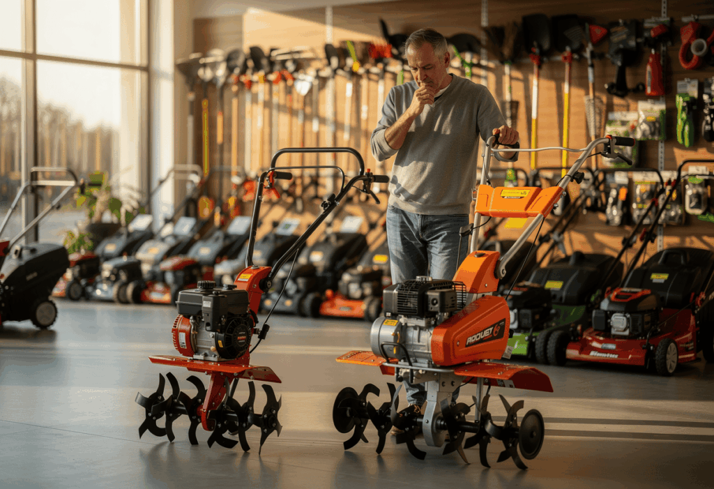 Comparatif des différents motoculteurs