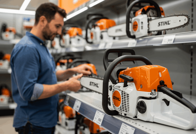 Les différents modèles de tronçonneuses Stihl