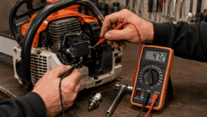 Tester la bobine avec un multimètre